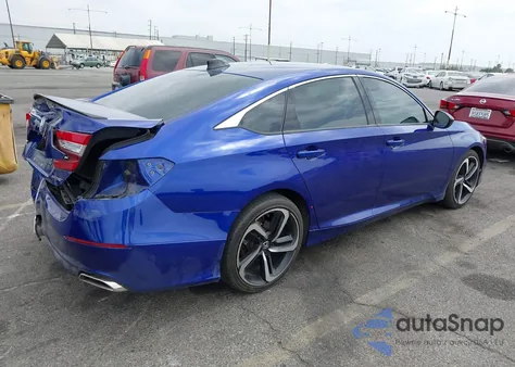 2022 Honda Accord Sport z USA, uszkodzony, nr VIN 1HGCV1F35NA010810